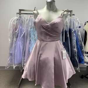 NWT Alyce Paris The Secret Dress Style 1458 Pink Alabaster Size 4